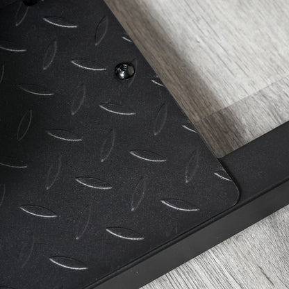 3 in 1 Padded Push Up Sit Up Squat Machine Home Gym Fitness Equipment, Black